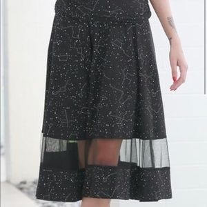 NWOT Effie’s Heart Delphine Skirt- Luna Print